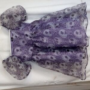 Disney Nightmare Before Christmas Jack Skellington Dress - Size XL/14